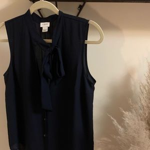 Navy J Crew Tank
